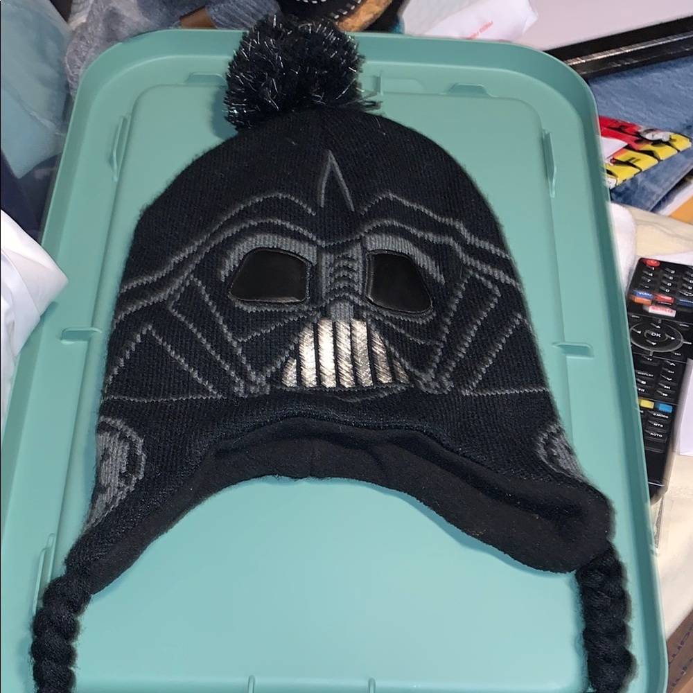 Star Wars Black and Gray Darth Vader Beanie Hat
